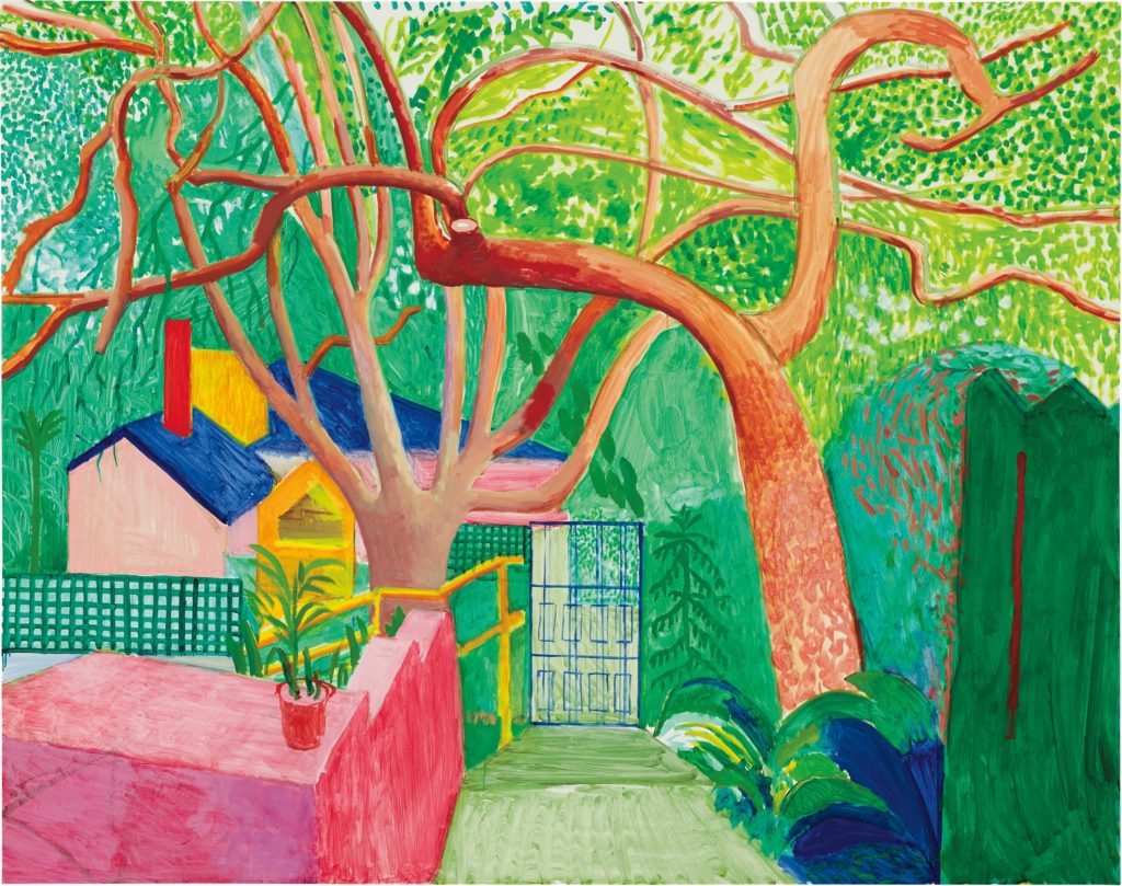 David Hockney - The Gate